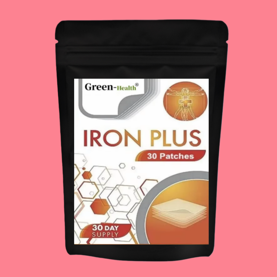 Health Wellness Energy - แผ่นแปะไอรอนพลัสเพื่อสุขภาพ 30 ชิ้น - 1 เดือน