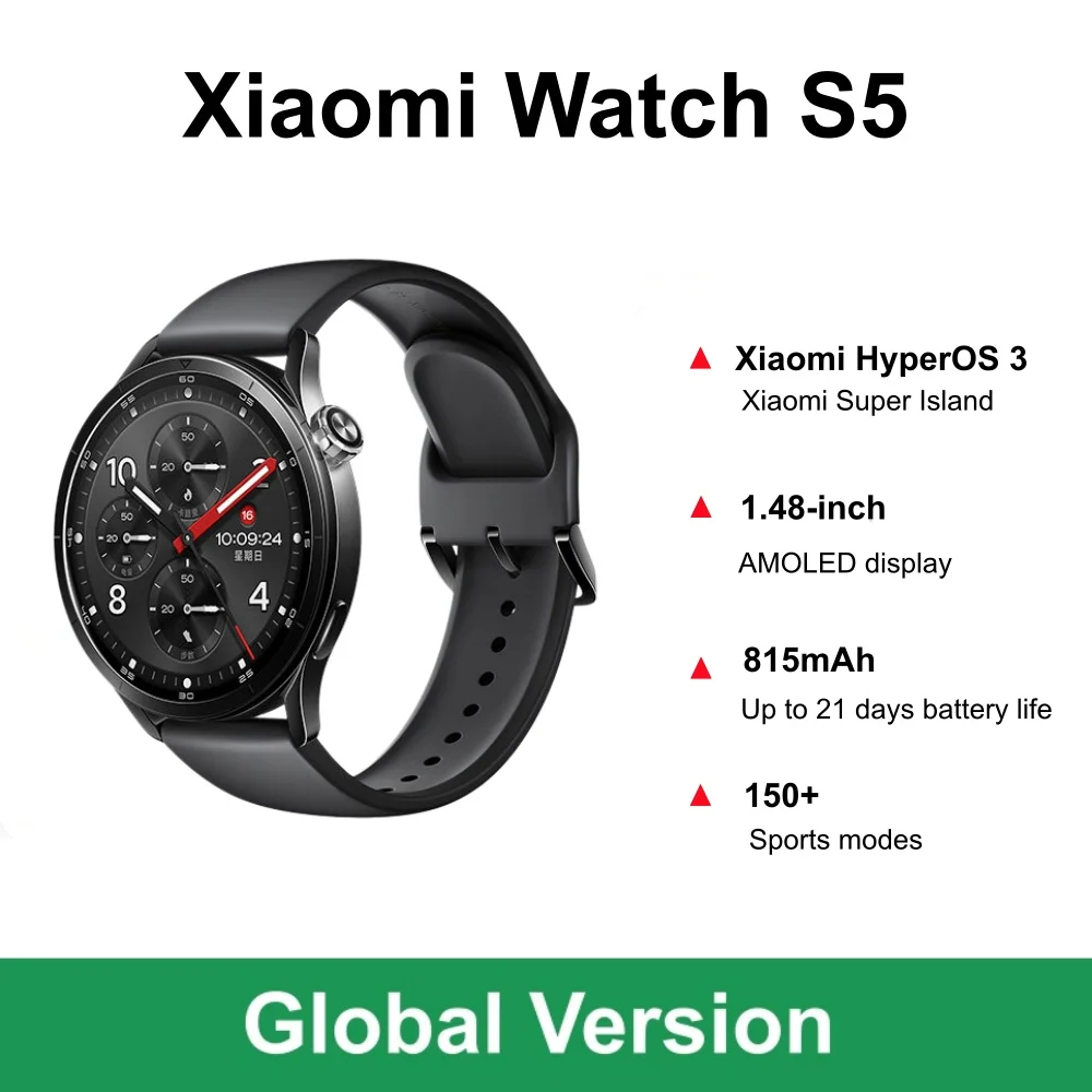 Xbody Health & Wellness Wayne Nj - สมาร์ทวอทช์ Xiaomi Watch S5 รุ่น Global