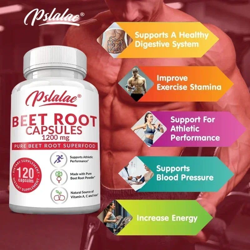 แคปซูลบีทรูท - ช่วยสนับสนุนควา - Health Wellness Energy บทวิจารณ์และราคา