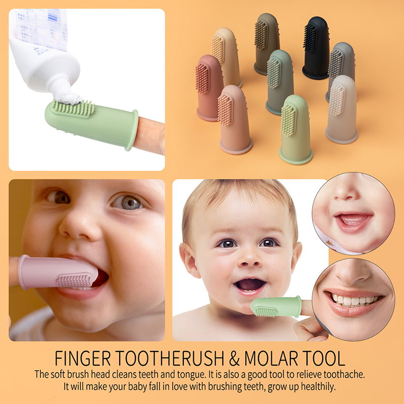 Baby Soft Finger แปรงสีฟันซิลิ - Health Wellness Gifts บทวิจารณ์และราคา
