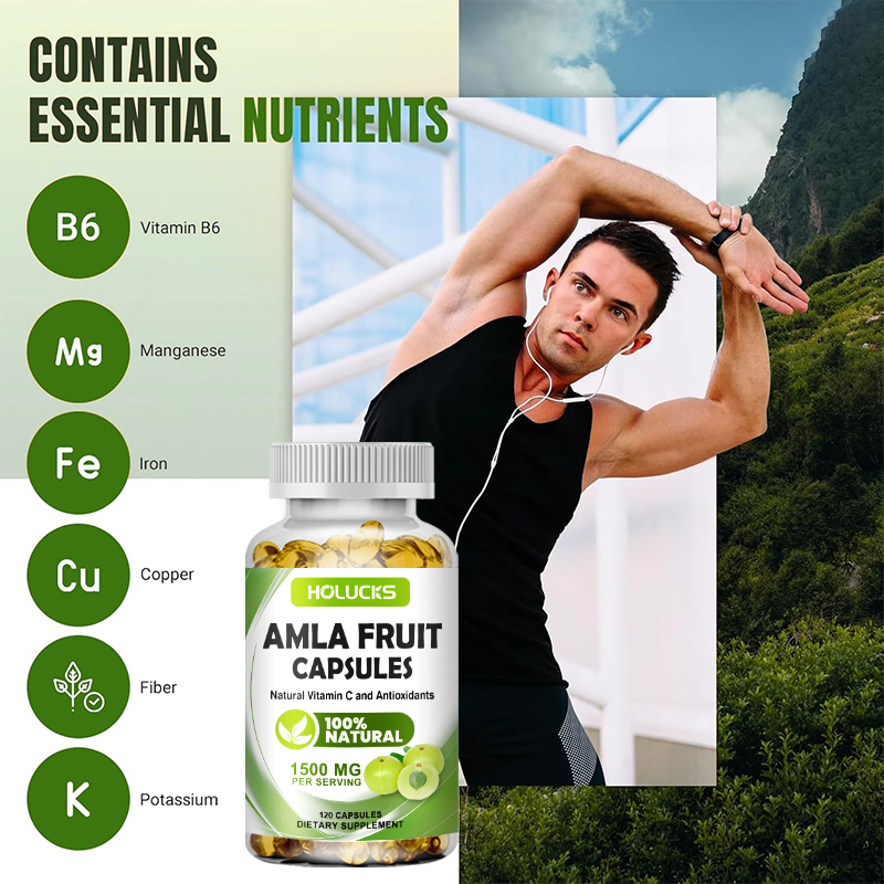 HOLUCKS แคปซูลสารสกัดจากผลอัมล - Health Wellness Energy บทวิจารณ์และราคา