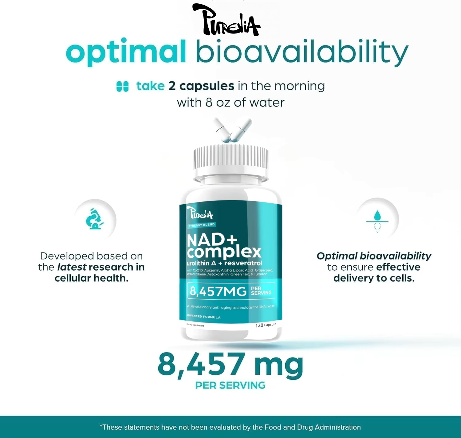 อาหารเสริม NAD Plus - พลังงานจ - Health Wellness Energy บทวิจารณ์และราคา