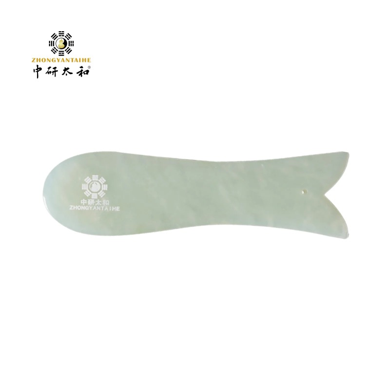 Gua Sha เครื่องนวดหน้า Guasha  - Jade Gua Sha Tool บทวิจารณ์และราคา