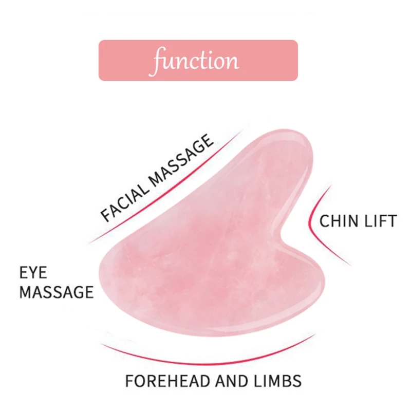 10ชิ้นหยกธรรมชาติกัวซาชุดโรสคว - Jade Gua Sha Tool บทวิจารณ์และราคา