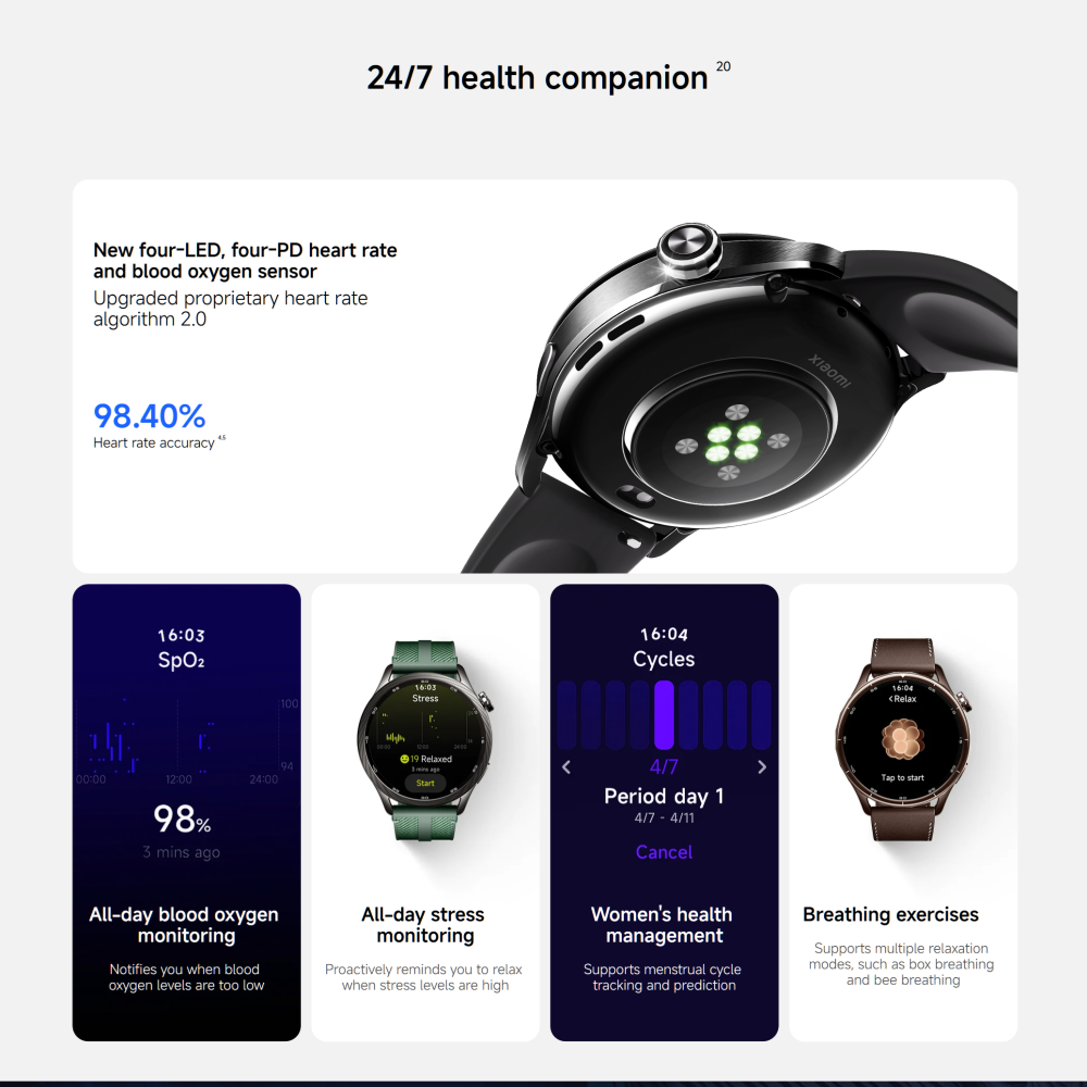 สมาร์ทวอทช์ Xiaomi Watch S5 รุ - Xbody Health & Wellness Wayne Nj บทวิจารณ์และราคา