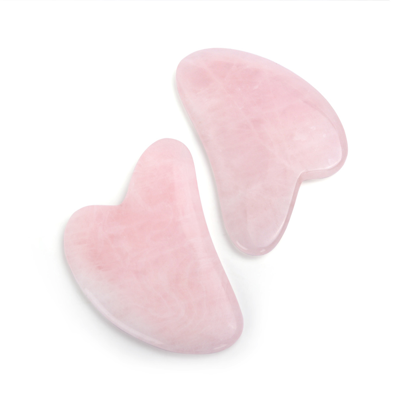 Rose Quartz Jade Guasha เครื่อ - Jade Gua Sha Tool บทวิจารณ์และราคา