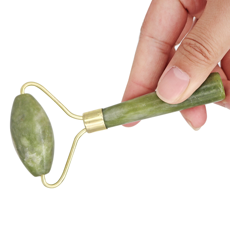 ลูกกลิ้งหยกธรรมชาติ กัวซาหน้า  - Jade Gua Sha Tool บทวิจารณ์และราคา