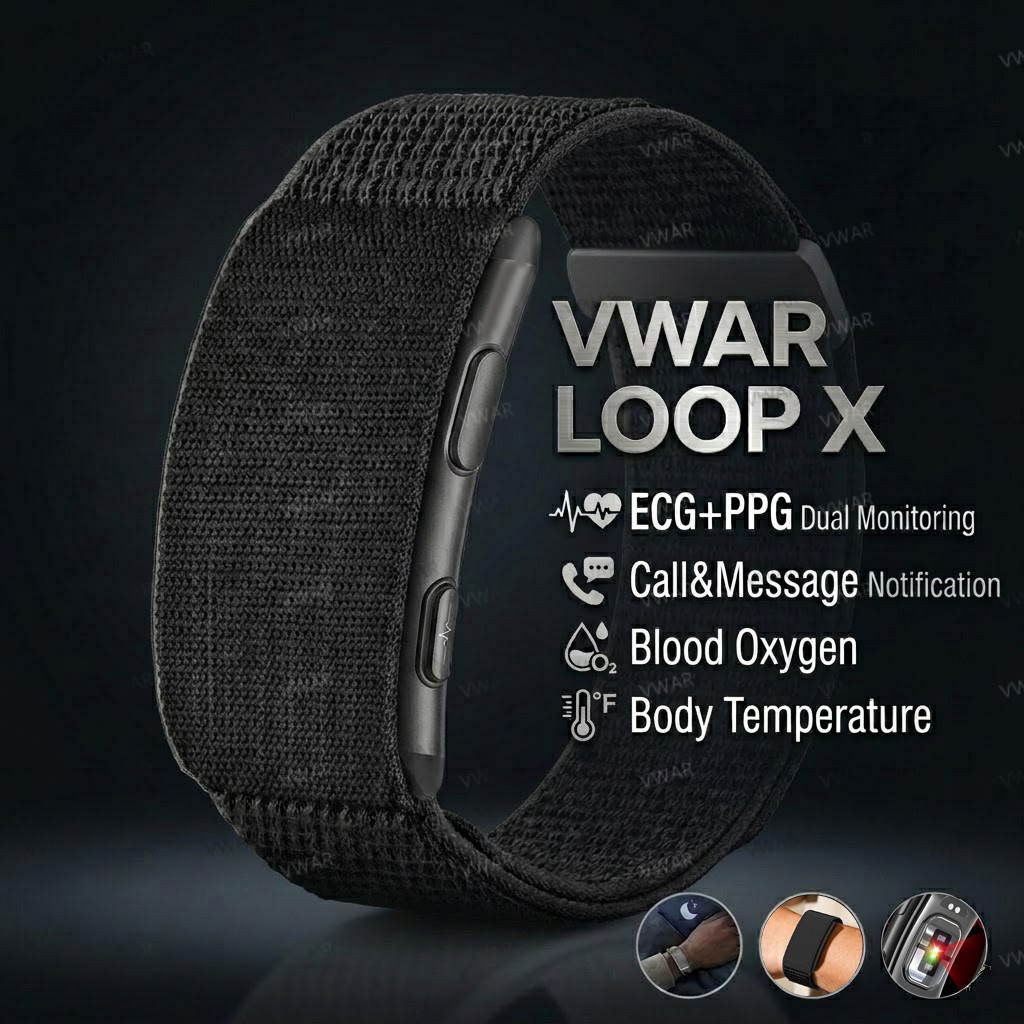 VWAR LOOP X ECG สร้อยข้อมืออัจ - Xbody Health & Wellness Wayne Nj บทวิจารณ์และราคา